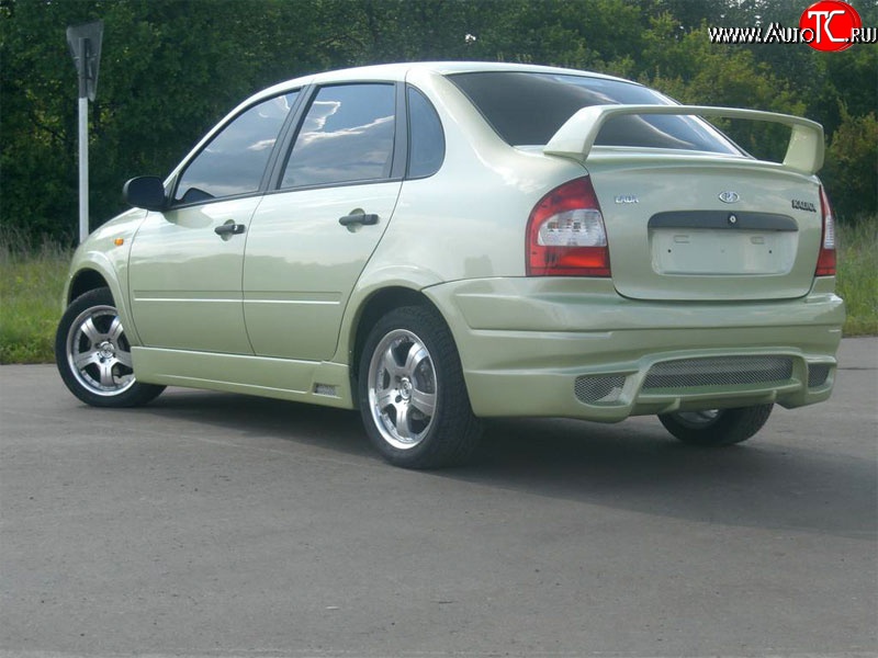 2 439 р. Спойлер SSR Лада Калина 1118 седан (2004-2013) (Неокрашенный)  с доставкой в г. Майкоп