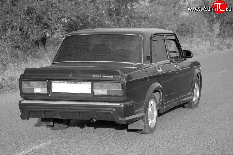 3 899 р. Задний бампер Снайпер Лада 2105 (1979-2010) (Неокрашенный)  с доставкой в г. Майкоп