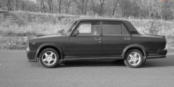3 899 р. Задний бампер Снайпер Лада 2105 (1979-2010) (Неокрашенный)  с доставкой в г. Майкоп. Увеличить фотографию 2