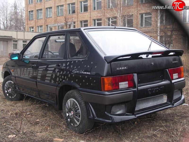 4 199 р. Задний бампер T1 Лада 2108 (1984-2003) (Неокрашенный)  с доставкой в г. Майкоп