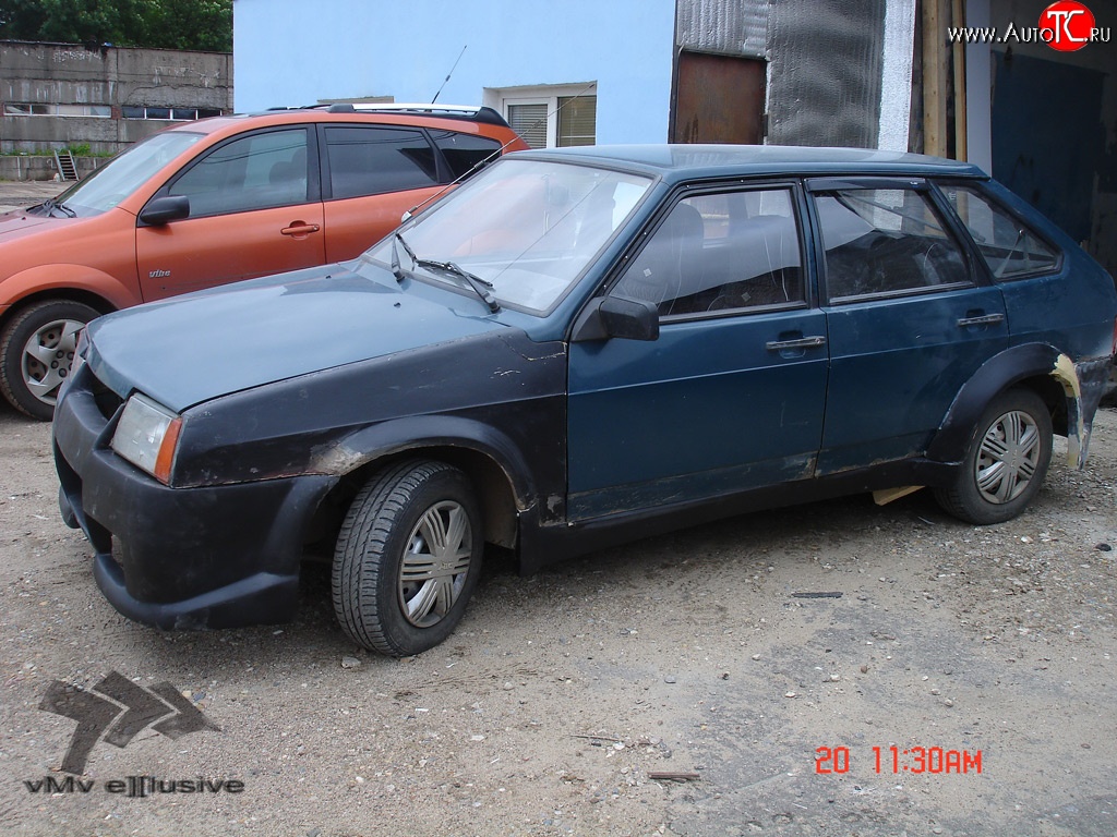 2 949 р. Передние крылья Лайт Лада 2109 (1987-2004) (Неокрашенные)  с доставкой в г. Майкоп