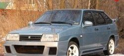3 699 р. Пороги накладки Solo-DM Лада 21099 (1990-2004) (Неокрашенные)  с доставкой в г. Майкоп. Увеличить фотографию 2