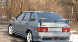 7 799 р. Задний бампер Solo-DM  Лада 2108 - 2114 (Без сетки, Неокрашенный)  с доставкой в г. Майкоп. Увеличить фотографию 2
