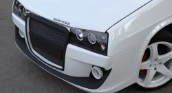 8 999 р. Передний бампер Фанат-Робот  Лада 2108 - 21099 (Неокрашенный, По бокам сетка)  с доставкой в г. Майкоп. Увеличить фотографию 3