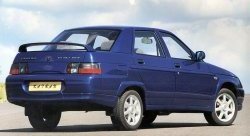 499 р. Пороги накладки Катран Лада 2110 седан (1995-2007) (Неокрашенные)  с доставкой в г. Майкоп. Увеличить фотографию 4