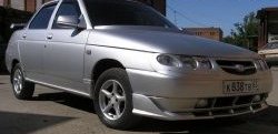 4 199 р. Накладка переднего бампера Кураж 5 Лада 2112 купе (2002-2009) (Неокрашенная)  с доставкой в г. Майкоп. Увеличить фотографию 2