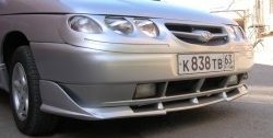 4 199 р. Накладка переднего бампера Кураж 5 Лада 2112 купе (2002-2009) (Неокрашенная)  с доставкой в г. Майкоп. Увеличить фотографию 3