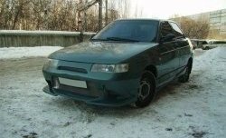 5 699 р. Передний бампер Лукойл Спорт Лада 2112 хэтчбек (1999-2008) (Неокрашенный)  с доставкой в г. Майкоп. Увеличить фотографию 7