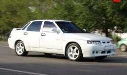 8 499 р. Передний бампер 21106 Лада 2112 хэтчбек (1999-2008) (Без сетки, Неокрашенный)  с доставкой в г. Майкоп. Увеличить фотографию 2
