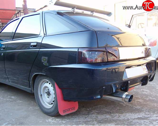 3 399 р. Задний бампер M-VRS V1 Лада 2112 хэтчбек (1999-2008) (Неокрашенный)  с доставкой в г. Майкоп