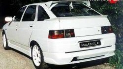 4 699 р. Накладка SVR на задний бампер  Лада 2112 (1999-2009) хэтчбек, купе (Неокрашенная)  с доставкой в г. Майкоп. Увеличить фотографию 2