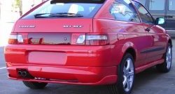 Спойлер SVR на задний бампер Лада 2112 (1999-2009) хэтчбек, купе