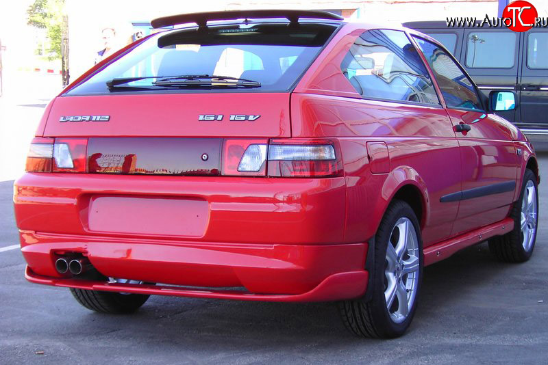 5 499 р. Спойлер SVR на задний бампер Лада 2112 купе (2002-2009) (Неокрашенный)  с доставкой в г. Майкоп