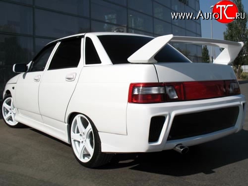 2 499 р. Спойлер Evo Лада 2110 седан (1995-2007) (Неокрашенный)  с доставкой в г. Майкоп