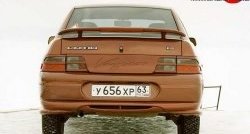 1 169 р. Накладка Кураж на задний бампер Лада 2110 седан (1995-2007) (Неокрашенная)  с доставкой в г. Майкоп. Увеличить фотографию 2