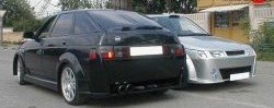 8 149 р. Задний бампер X1 с расширителями арок с расширителями арок Лада 2112 хэтчбек (1999-2008) (Неокрашенный)  с доставкой в г. Майкоп. Увеличить фотографию 5