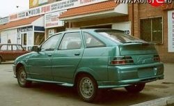 629 р. Комплект накладок задней оптики Кураж Лада 2112 купе (2002-2009) (Неокрашенные)  с доставкой в г. Майкоп. Увеличить фотографию 2