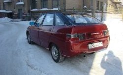 2 949 р. Задний бампер Street Лада 2112 купе (2002-2009) (Неокрашенный)  с доставкой в г. Майкоп. Увеличить фотографию 2