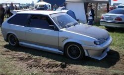 4 149 р. Передние крылья Лайт Лада 2115 (1997-2012) (Неокрашенные)  с доставкой в г. Майкоп. Увеличить фотографию 3