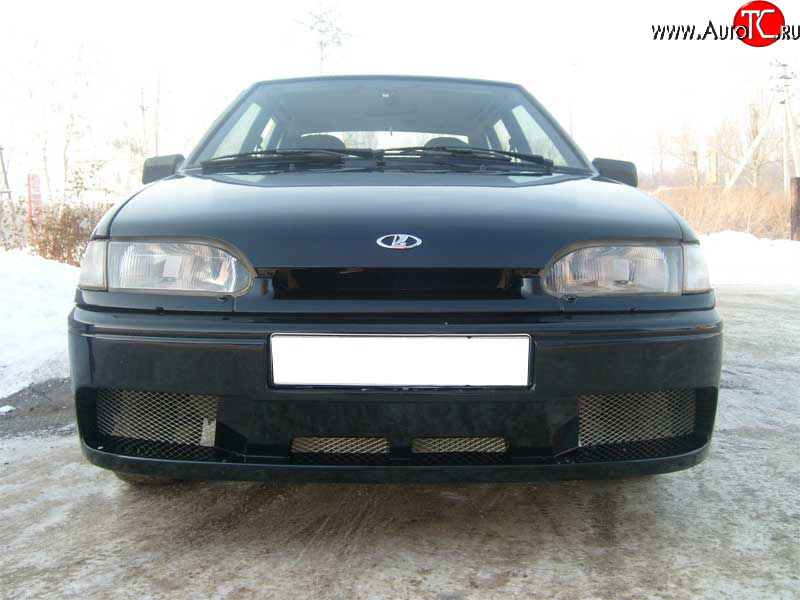5 949 р. Передний бампер Е-4 классик Лада 21099 (1990-2004) (Неокрашенный)  с доставкой в г. Майкоп