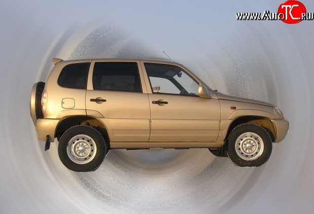 699 р. Арки крыльев Кураж Лада 2123 (Нива Шевроле) дорестайлинг (2002-2008) (Неокрашенные)  с доставкой в г. Майкоп