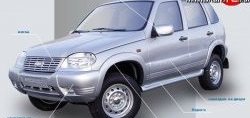 519 р. Накладки на зеркала Кураж 2 до 2005 года Лада 2123 (Нива Шевроле) дорестайлинг (2002-2008) (Неокрашенные)  с доставкой в г. Майкоп. Увеличить фотографию 2