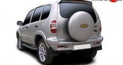 2 559 р. Спойлер 3H  Chevrolet Niva  2123 (2002-2020), Лада 2123 (Нива Шевроле) (2002-2021), Лада Нива Трэвел (2021-2025) (С красным стоп-сигналом, Неокрашенный)  с доставкой в г. Майкоп. Увеличить фотографию 2
