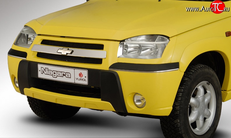 949 р. Обтекатель капота Ниагара Chevrolet Niva 2123 дорестайлинг (2002-2008) (Неокрашенный)  с доставкой в г. Майкоп
