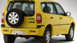 2 249 р. Спойлер Ниагара Chevrolet Niva 2123 дорестайлинг (2002-2008) (Неокрашенный)  с доставкой в г. Майкоп. Увеличить фотографию 2