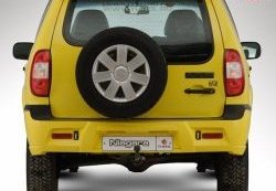 5 799 р. Задний бампер Ниагара Chevrolet Niva 2123 дорестайлинг (2002-2008) (Неокрашенный)  с доставкой в г. Майкоп. Увеличить фотографию 2