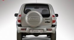 709 р. Комплект накладок Ниагара 2 на фонари (до 2009 г) Chevrolet Niva 2123 дорестайлинг (2002-2008) (Неокрашенные)  с доставкой в г. Майкоп. Увеличить фотографию 3