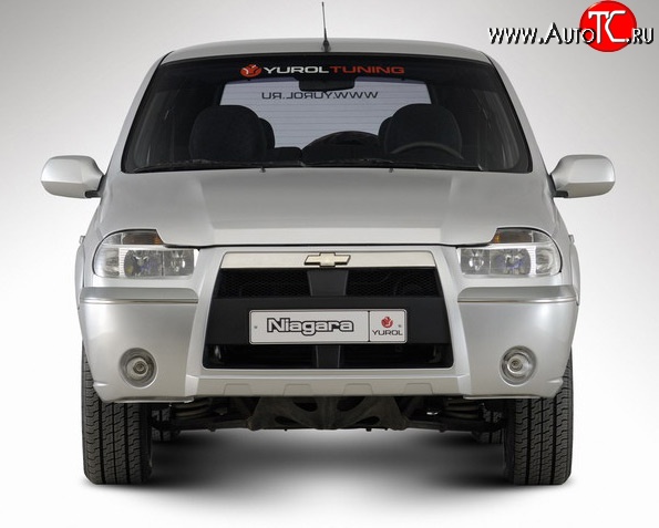 1 149 р. Обтекатель капота Ниагара 3 Chevrolet Niva 2123 дорестайлинг (2002-2008) (Неокрашенный)  с доставкой в г. Майкоп