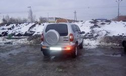3 399 р. Бокс запасного колеса Off-Road  Chevrolet Niva  2123 (2009-2020), Лада 2123 (Нива Шевроле) (2002-2021), Лада Нива Трэвел (2021-2025) (Неокрашенный)  с доставкой в г. Майкоп. Увеличить фотографию 4