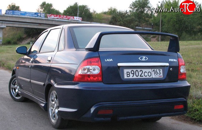 3 499 р. Спойлер Credo DM  Лада Приора  2170 (2007-2014) седан дорестайлинг (Неокрашенный)  с доставкой в г. Майкоп