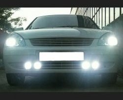 1 299 р. Решётка радиатора Elegance Лада Приора 2170 седан дорестайлинг (2007-2014) (Неокрашенная)  с доставкой в г. Майкоп. Увеличить фотографию 5