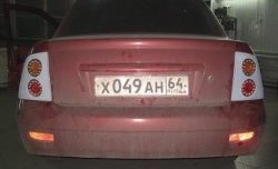 799 р. Задние вставки для модульной оптики M-VRS Лада Приора 2170 седан дорестайлинг (2007-2014)  с доставкой в г. Майкоп. Увеличить фотографию 4