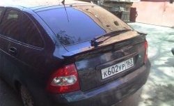 1 799 р. Спойлер Спорт-Классик  Лада Приора ( 2172,  21728) (2008-2015) хэтчбек дорестайлинг, купе дорестайлинг, купе рестайлинг (Неокрашенный)  с доставкой в г. Майкоп. Увеличить фотографию 2