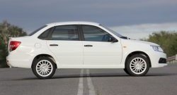 1 249 р. Лип спойлер Elegance Лада Гранта Спорт 2190 седан рестайлинг (2023-2025) (Неокрашенный)  с доставкой в г. Майкоп. Увеличить фотографию 3