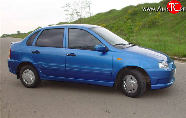 619 р. Молдинги Лика 1 Datsun mi-DO хэтчбэк (2014-2021) (Неокрашенные)  с доставкой в г. Майкоп