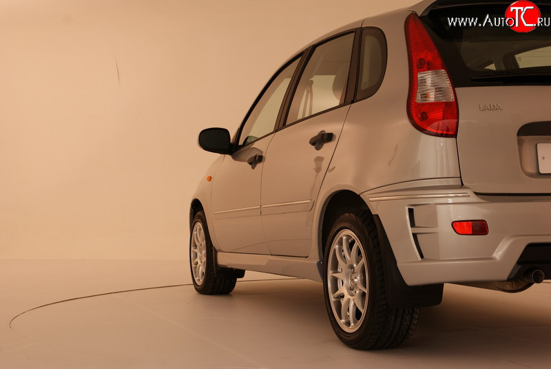 1 099 р. Молдинги Руни с хром. вставками Datsun mi-DO хэтчбэк (2014-2021) (Неокрашенные)  с доставкой в г. Майкоп