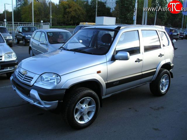889 р. Накладки на зеркала Трофи после 2005 г.в Лада 2123 (Нива Шевроле) дорестайлинг (2002-2008) (Неокрашенные)  с доставкой в г. Майкоп