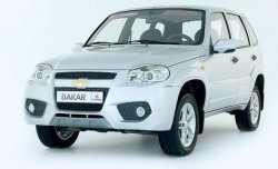 4 999 р. Передний бампер Dakar Chevrolet Niva 2123 дорестайлинг (2002-2008) (Неокрашенный)  с доставкой в г. Майкоп. Увеличить фотографию 2