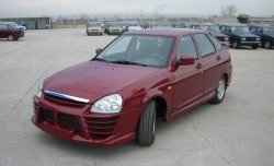10 349 р. Передний бампер Матэ Cпорт  Лада Приора ( 2170,  2171,  2172,  21728) (2007-2018) седан дорестайлинг, универсал дорестайлинг , хэтчбек дорестайлинг, купе дорестайлинг, купе рестайлинг, седан рестайлинг, универсал рестайлинг, хэтчбек рестайлин (Неокрашенный)  с доставкой в г. Майкоп. Увеличить фотографию 2