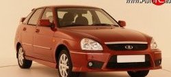 5 799 р. Передний бампер Торино Лада Приора 21728 купе дорестайлинг (2010-2013) (Неокрашенный)  с доставкой в г. Майкоп. Увеличить фотографию 2