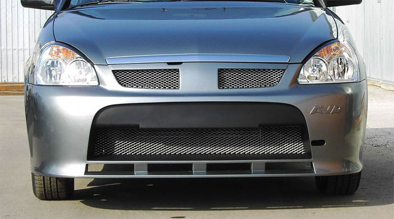 7 699 р. Передний бампер AVR-Авангард Лада Приора 21728 купе дорестайлинг (2010-2013) (Вариант 1 (первое фото), Неокрашенный)  с доставкой в г. Майкоп