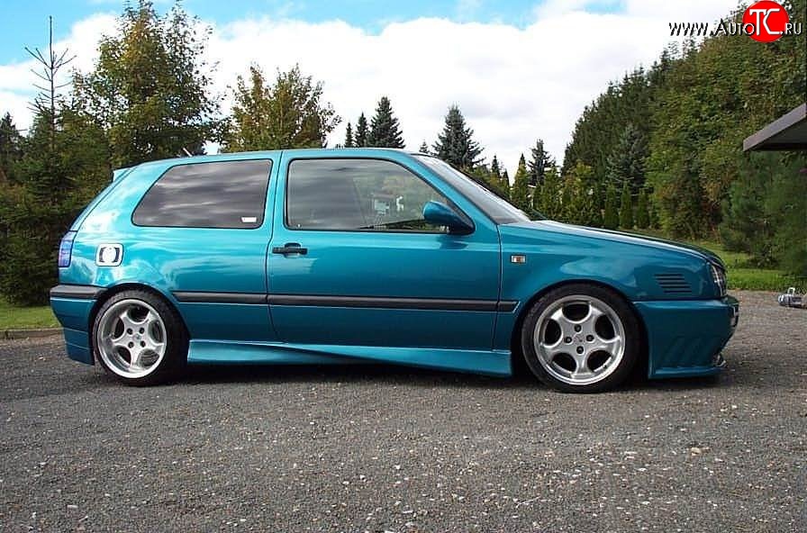 4 399 р. Пороги накладки Power Style Volkswagen Golf 3 (1991-1998)  с доставкой в г. Майкоп