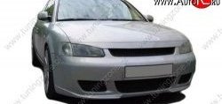 1 279 р. Длинная ресничка на фары Rieger Volkswagen Passat B5 седан дорестайлинг (1996-2000)  с доставкой в г. Майкоп. Увеличить фотографию 2