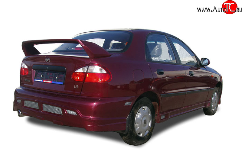 4 099 р. Задний бампер Sprint ЗАЗ Lanos седан (2008-2016) (Неокрашенный)  с доставкой в г. Майкоп