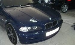 1 149 р. Реснички CarZone BMW 3 серия E46 седан дорестайлинг (1998-2001) (Неокрашенные)  с доставкой в г. Майкоп. Увеличить фотографию 6