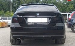 5 999 р. Накладка заднего бампера AC SHNITZER BMW 3 серия E90 седан дорестайлинг (2004-2008) (Неокрашенный)  с доставкой в г. Майкоп. Увеличить фотографию 2